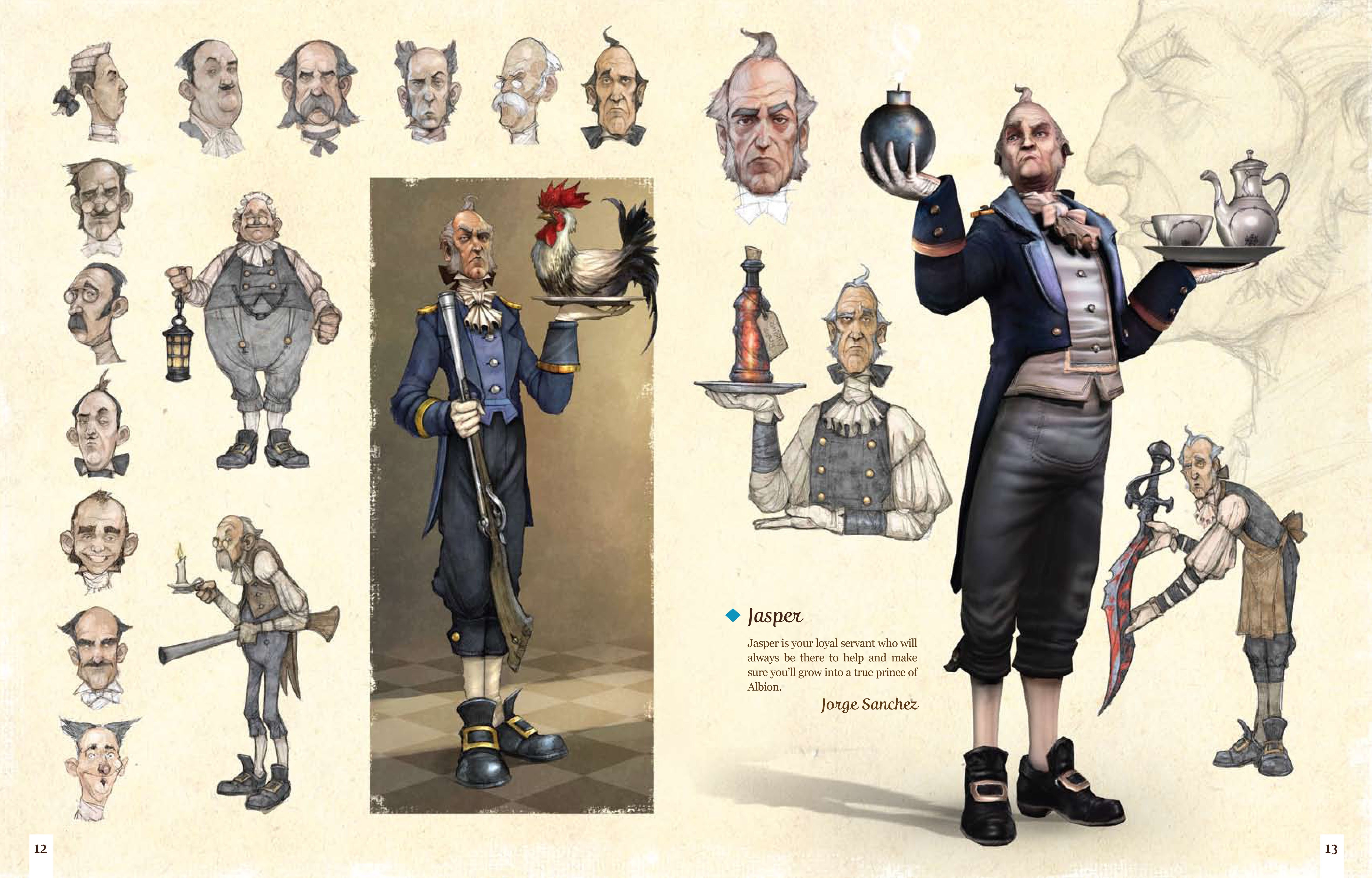 Character design for Jasper