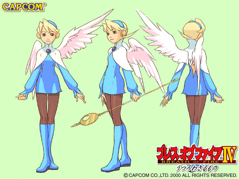 Character design from Breath of Fire IV