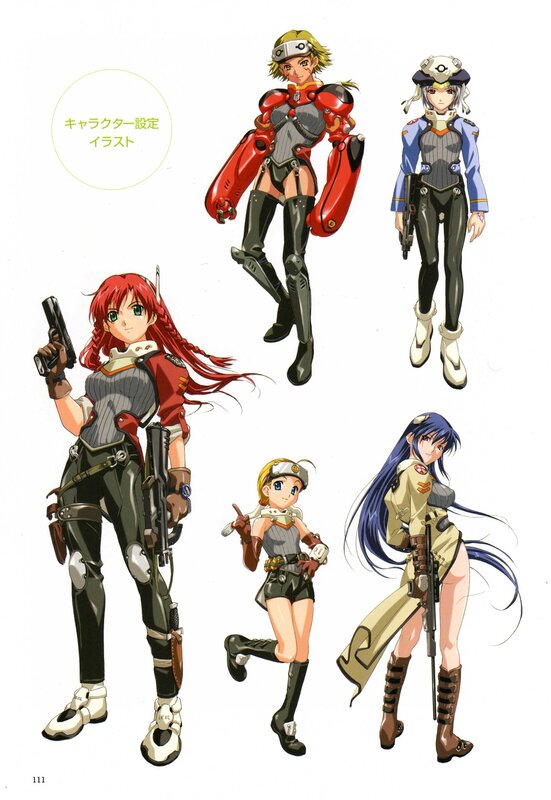 Character design illustrations