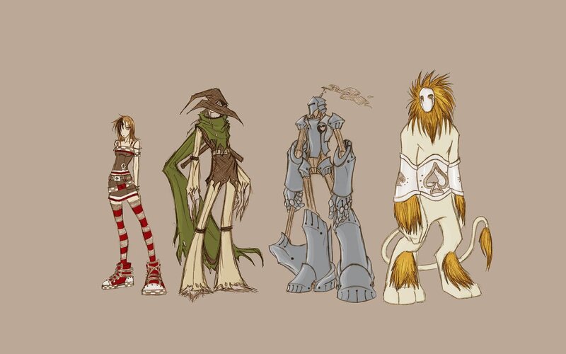 Character design lineup