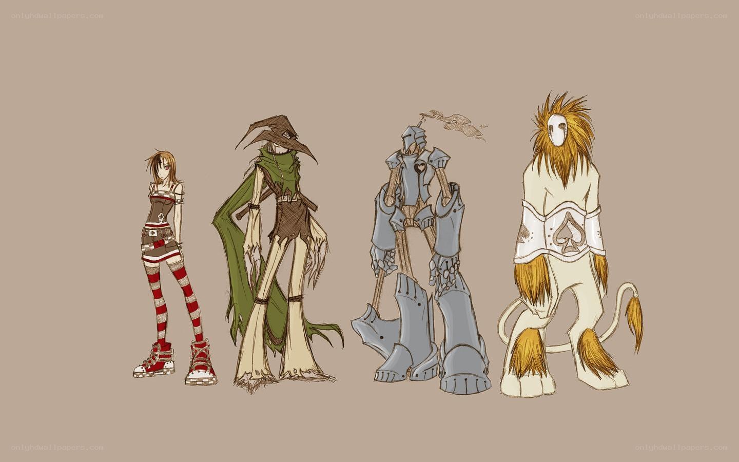 Character design lineup