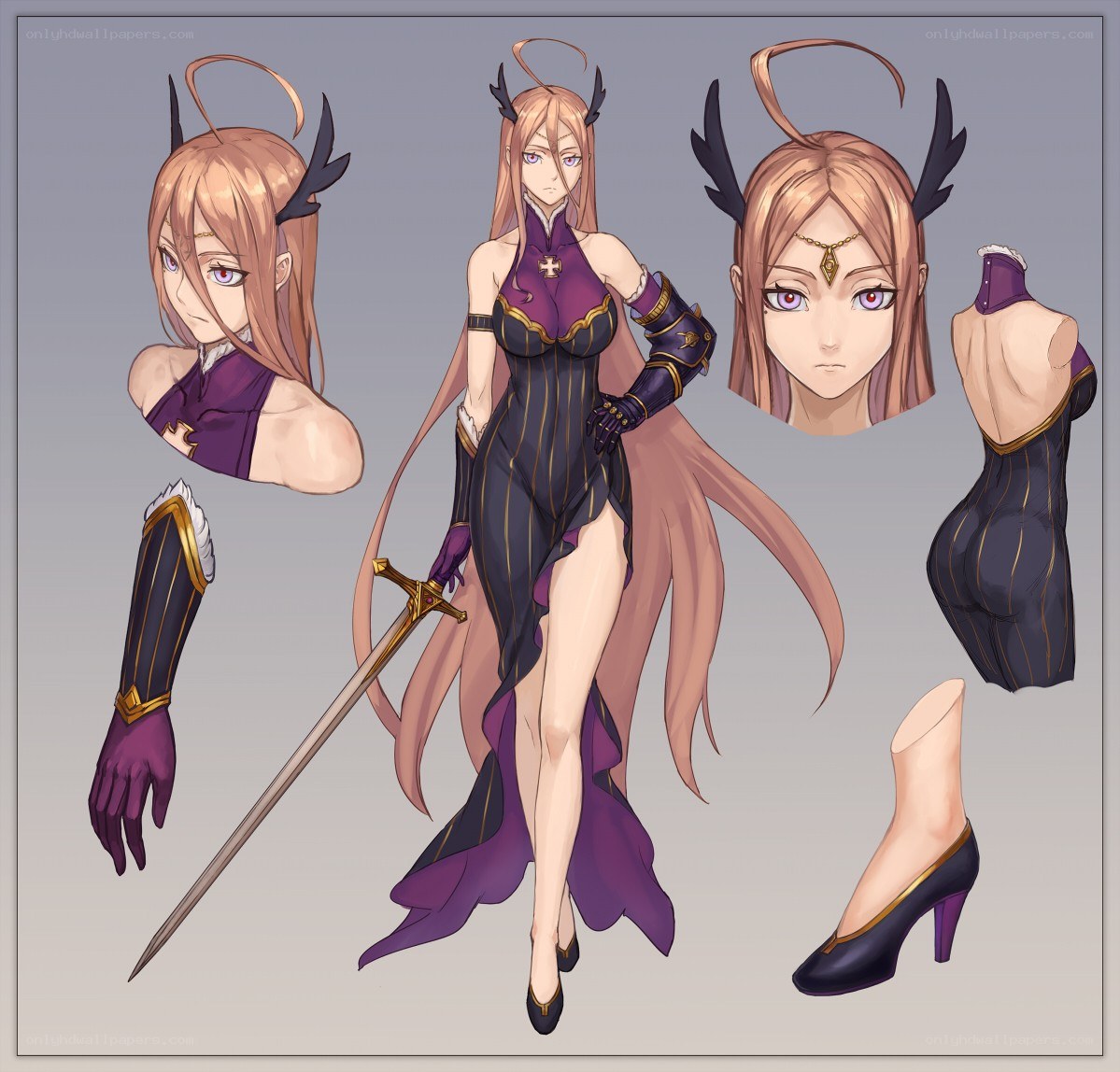 character design sheet