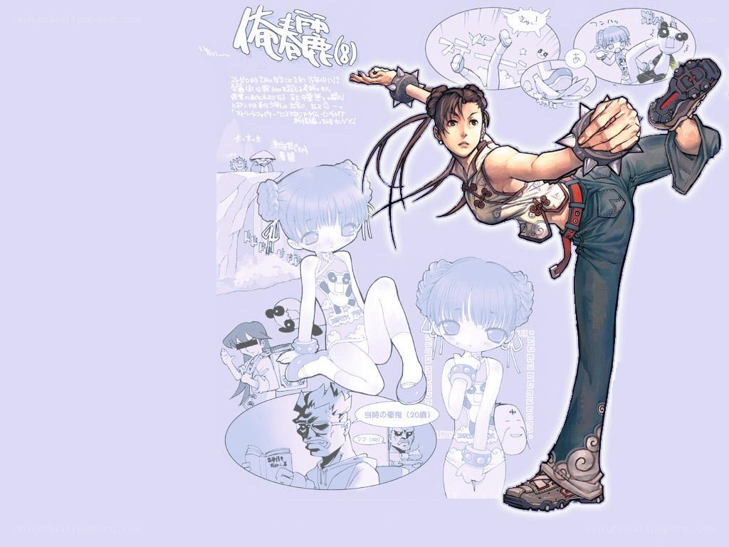Character design sheet for a martial artist