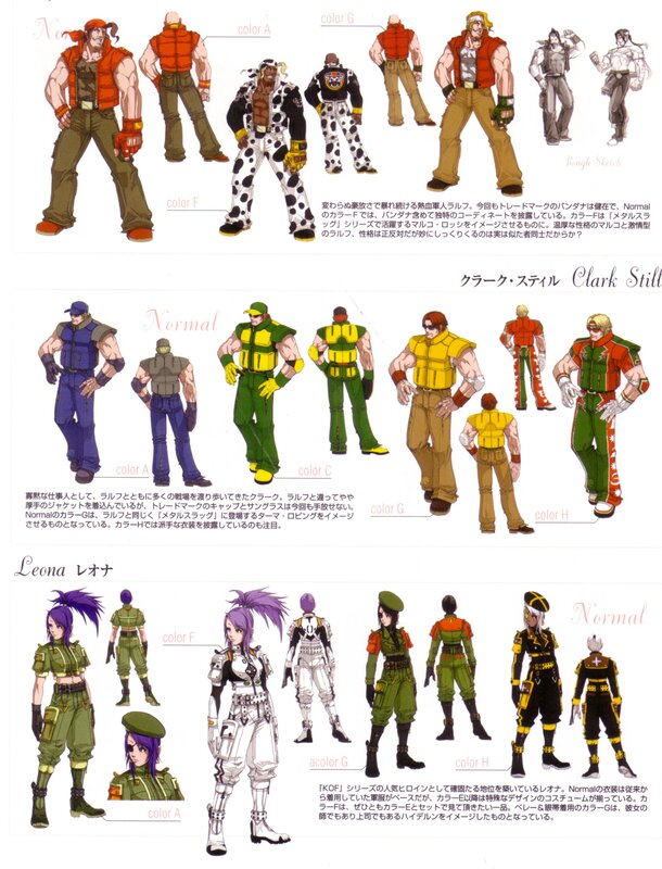 Character Design Sheets — Green