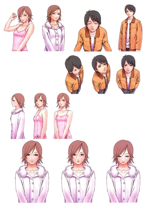 Character Design Sheets — Pink