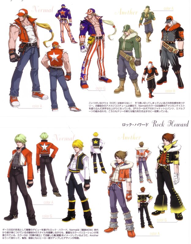 Character Design Sheets — Red