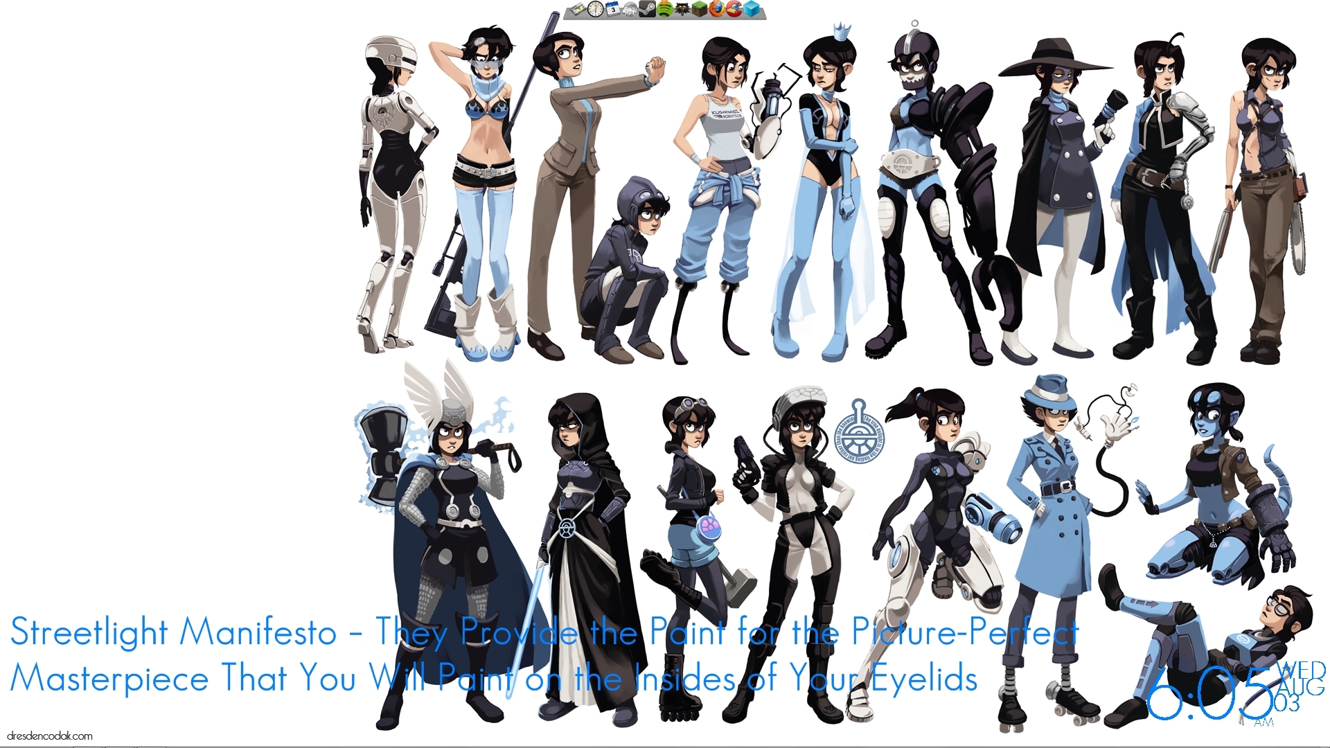 Character design showcase
