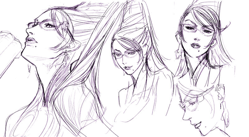 character design sketches