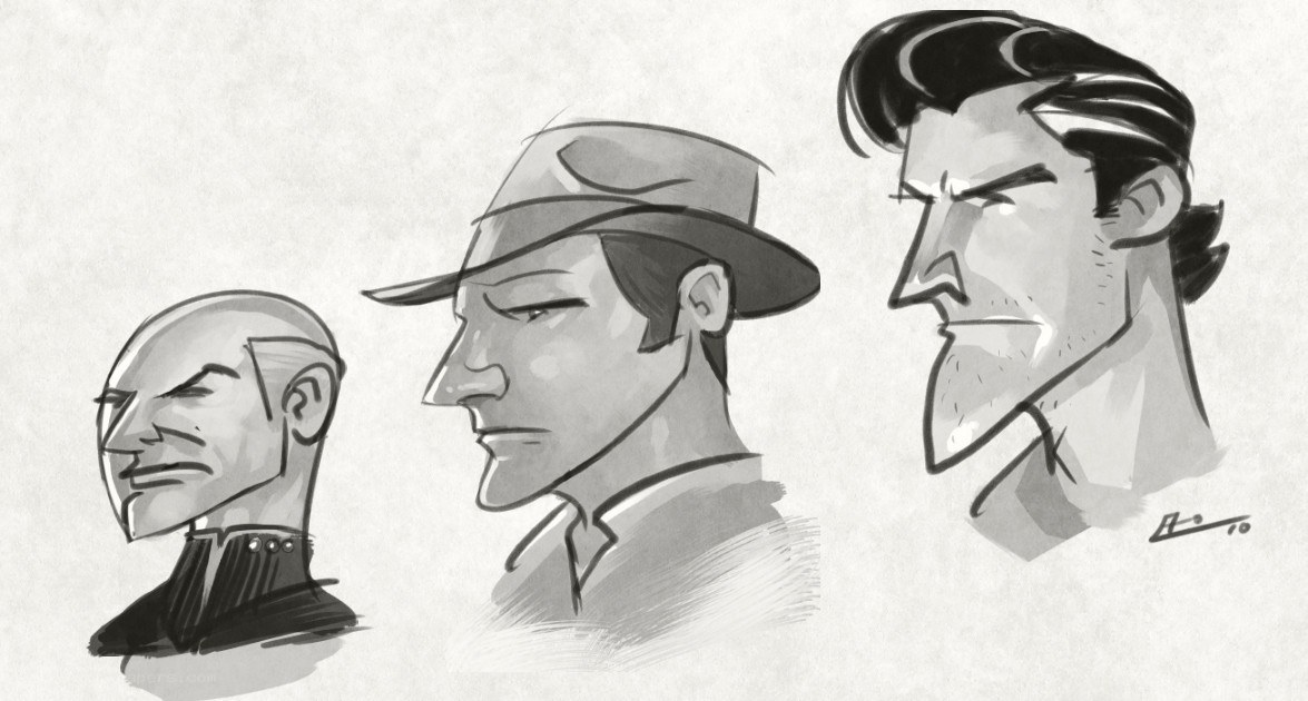 Character design sketches
