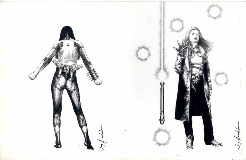 Character design sketches