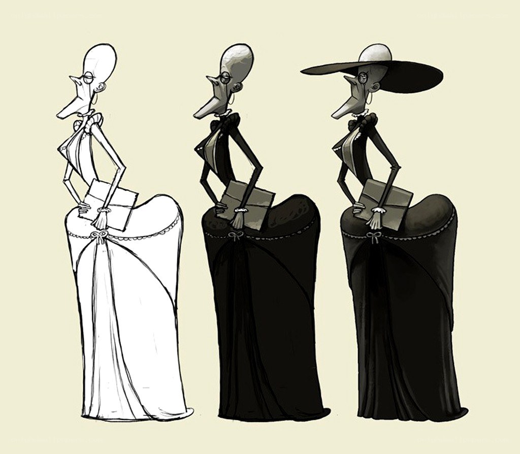 Character design sketches