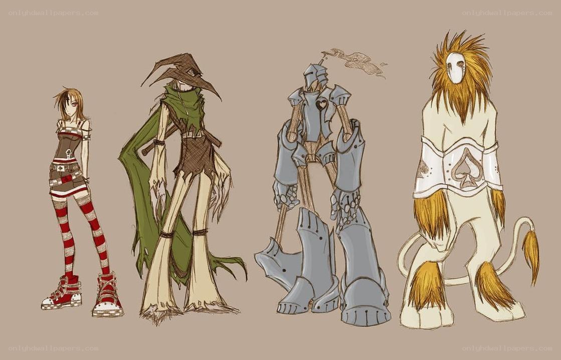 Character design sketches