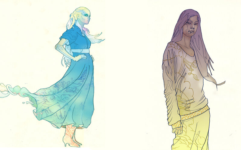Character design sketches