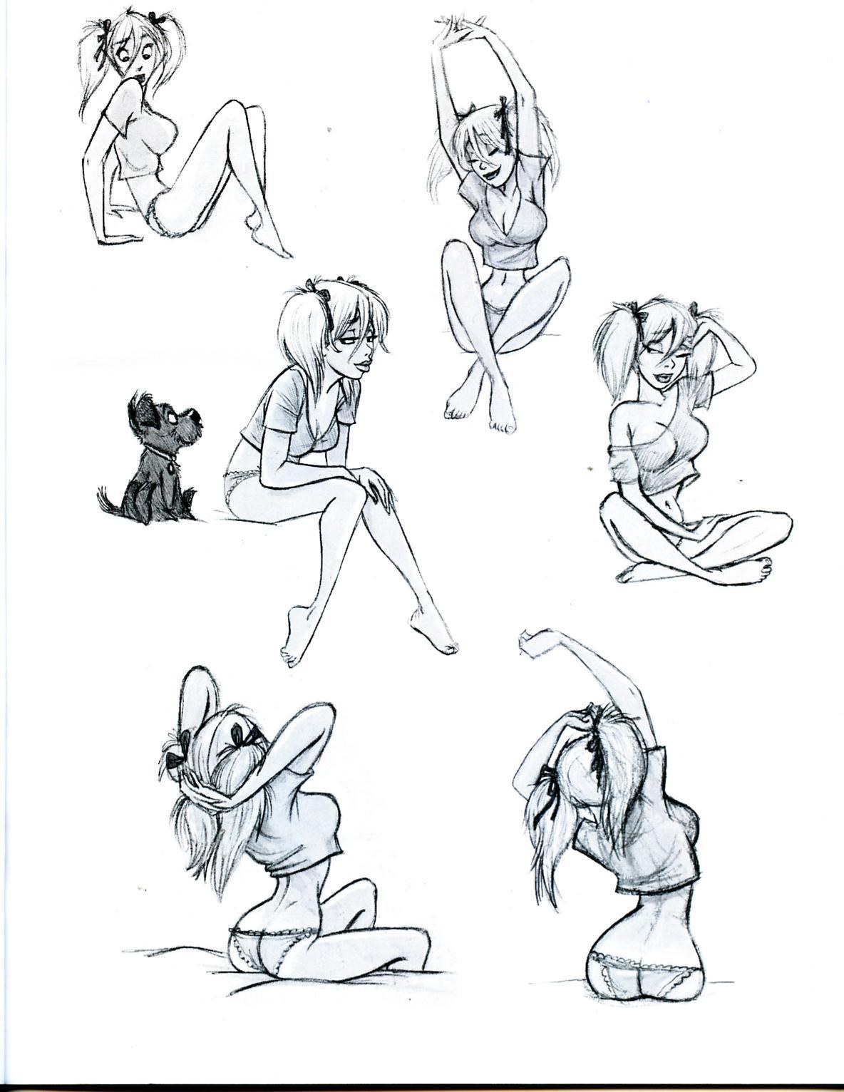 character design sketches
