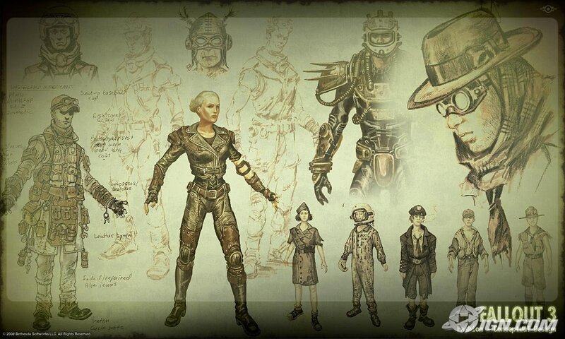 Character Design Sketches — Brown, Dramatic