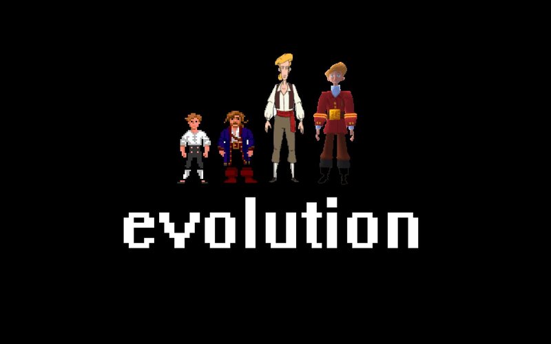 character evolution display