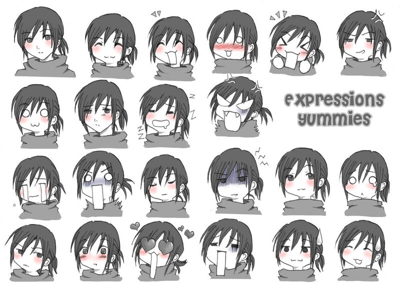 character expression sheet