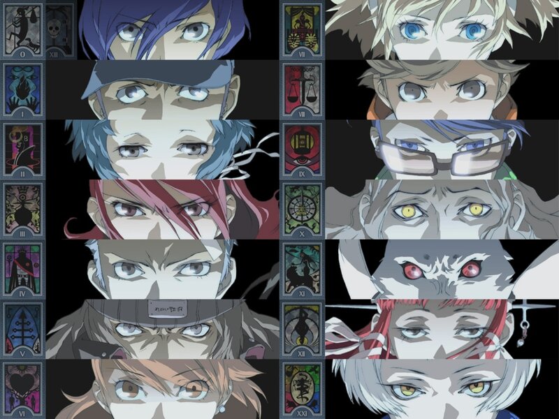 Character eyes from Persona series