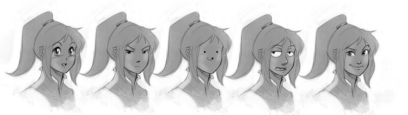 Character Face Expressions