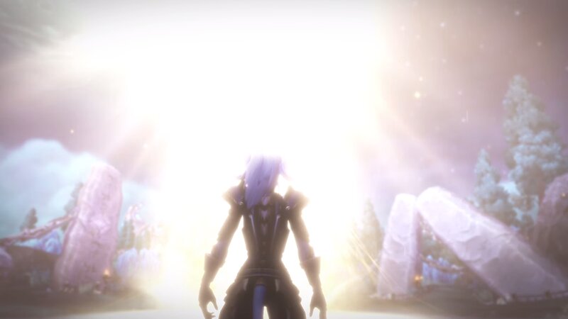 Character Facing Bright Light