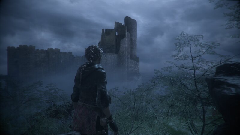 Character Facing Castle