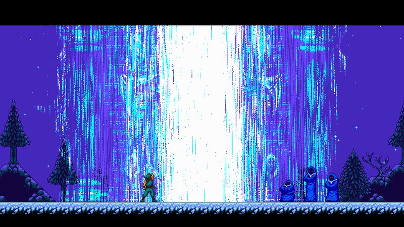 Character Facing Glowing Portal