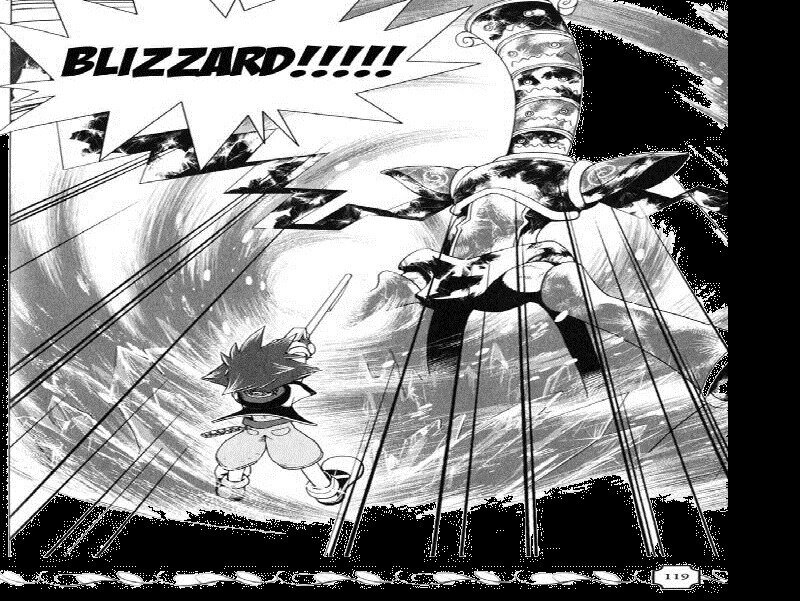 Character Fighting Giant Monster