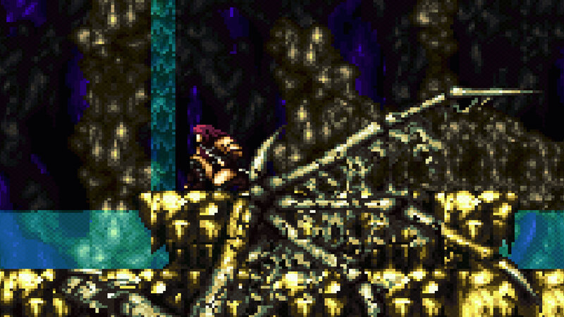 Character Fighting Skeleton