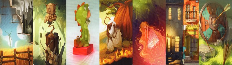 Character Figurines in Scenes