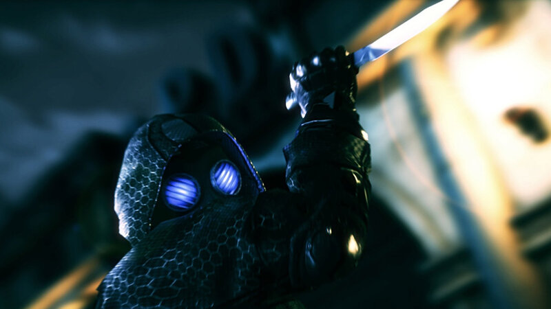 Character Holding a Blade