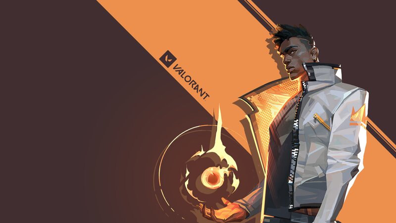Character Holding a Device