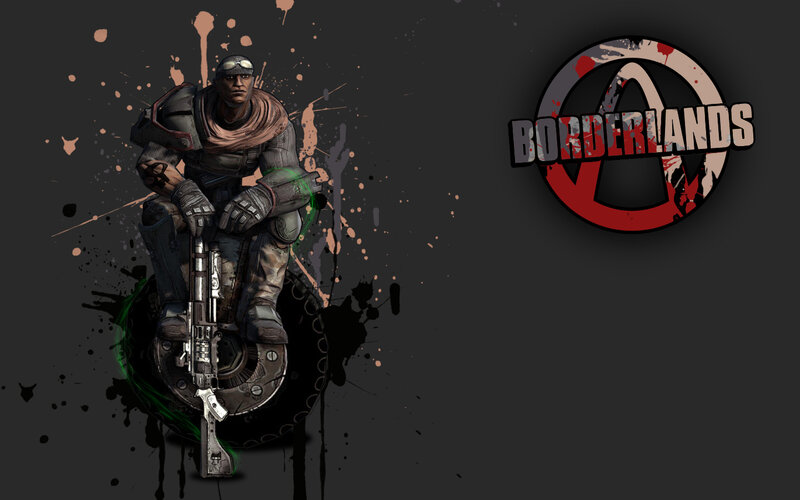 Character Holding a Gun — Black, Dark