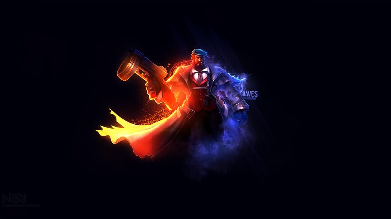 Character Holding a Gun — Black, Dramatic, Night, Digital Art, Coat
