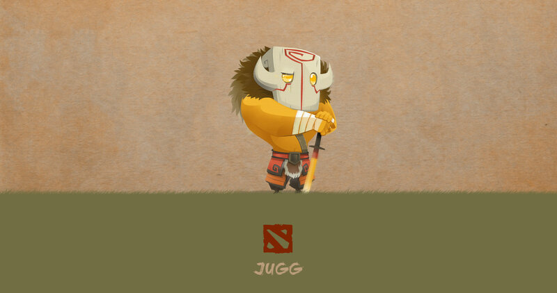 Character Holding a Sword — Brown, Neutral