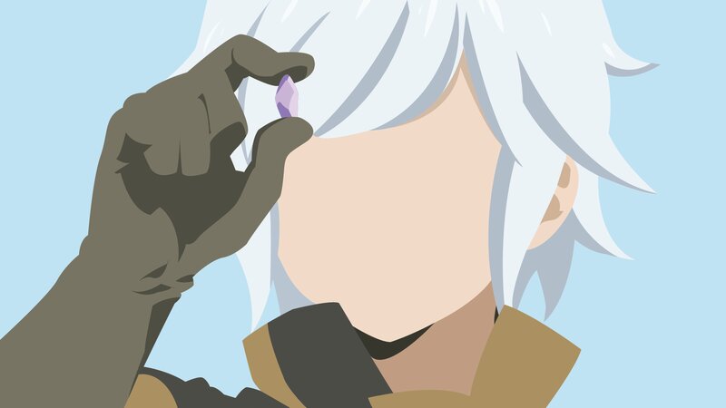 Character Holding Crystal