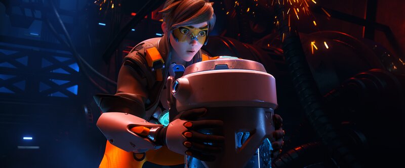 Character Holding Device — Orange