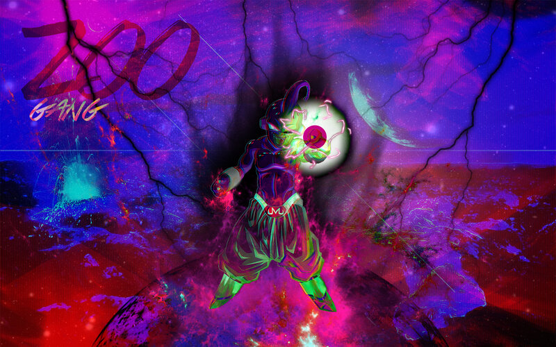 Character Holding Energy Ball
