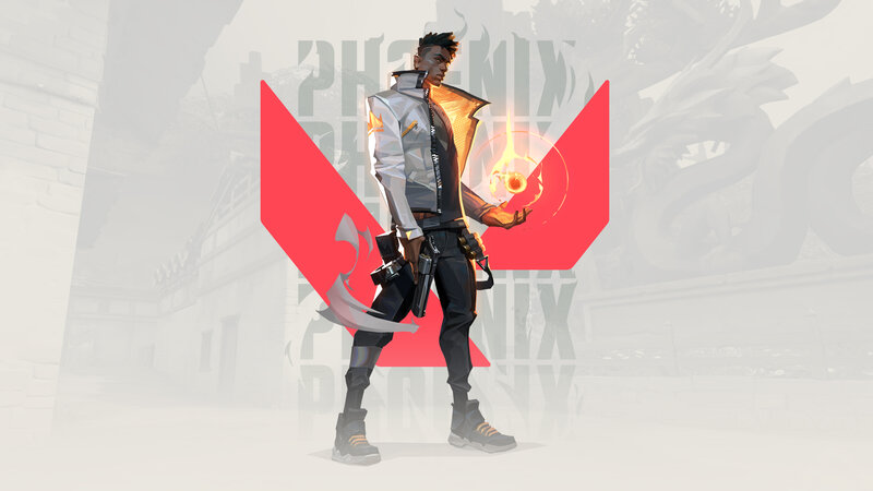 Character Holding Fire Orb — Red