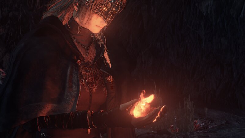 Character Holding Fire
