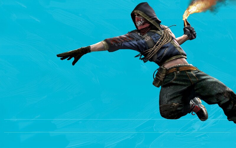 Character Holding Flare