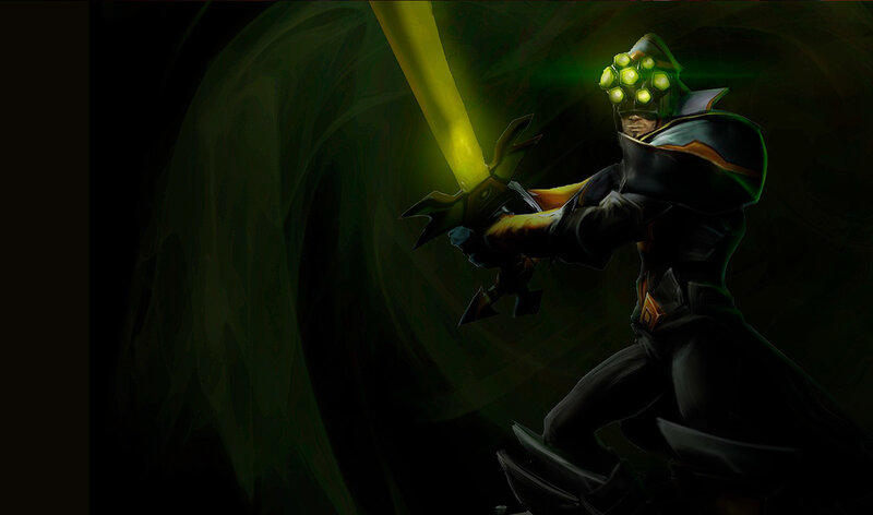 Character Holding Glowing Sword