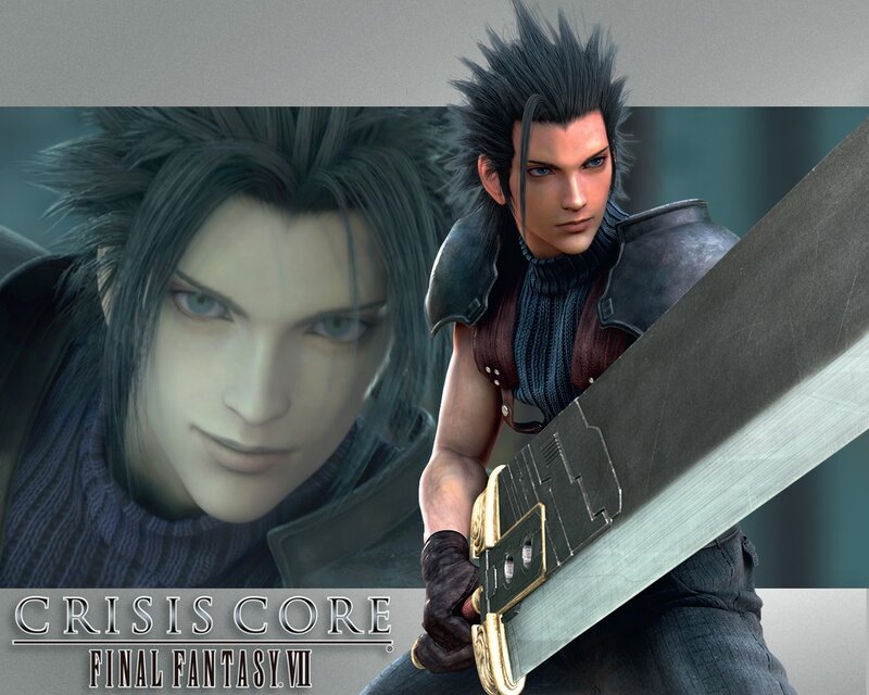 Character Holding Large Sword — Gray, Serious