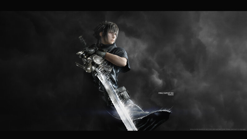 Character Holding Large Sword
