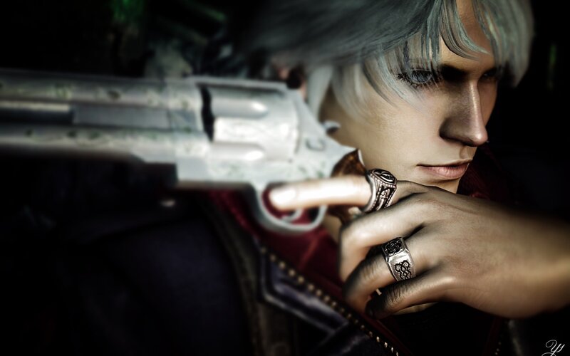 Character Holding Revolver