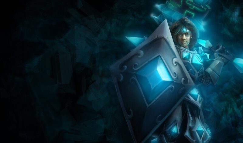 Character Holding Shield