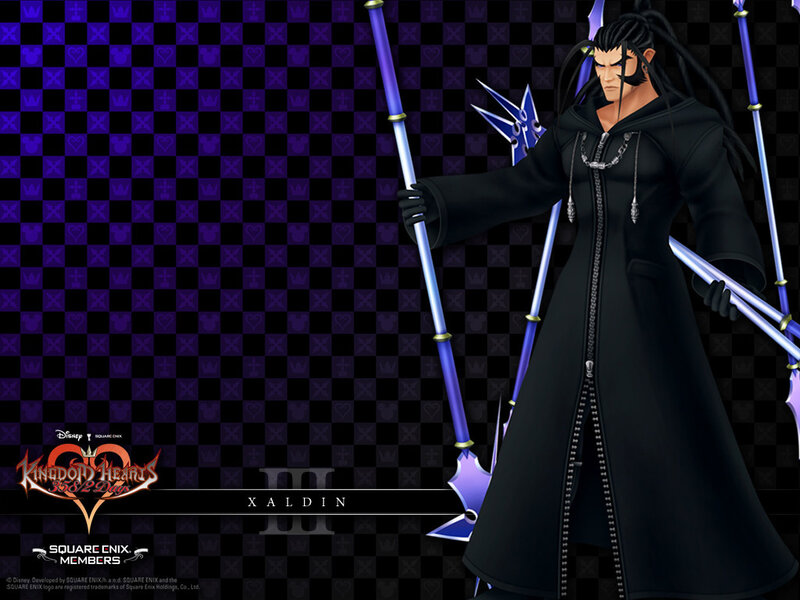 Character Holding Staffs