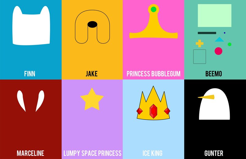 Character Icons in Grid