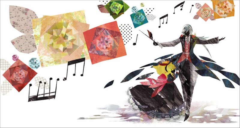 Character in a Collage