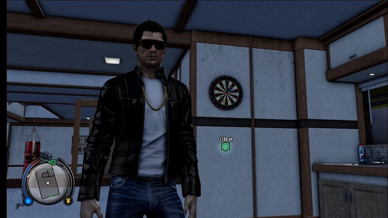 character in a game scene