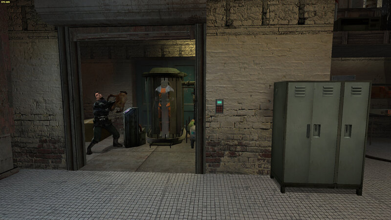 character in a game scene